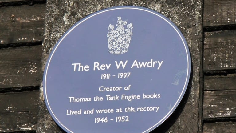 Blue Plaque for Rev W Awdry